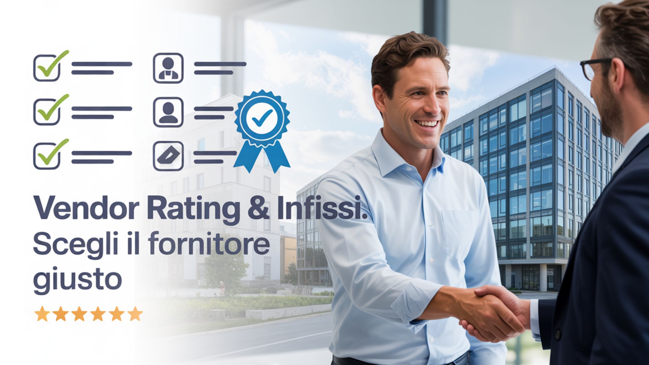 Vendor rating ed infissi Vendor rating ed infissi